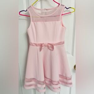 Calvin Klein Soft Pink Formal Kids Dress